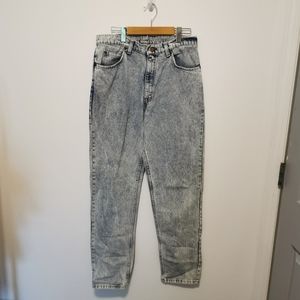 VINTAGE | Brittania acid wash jeans